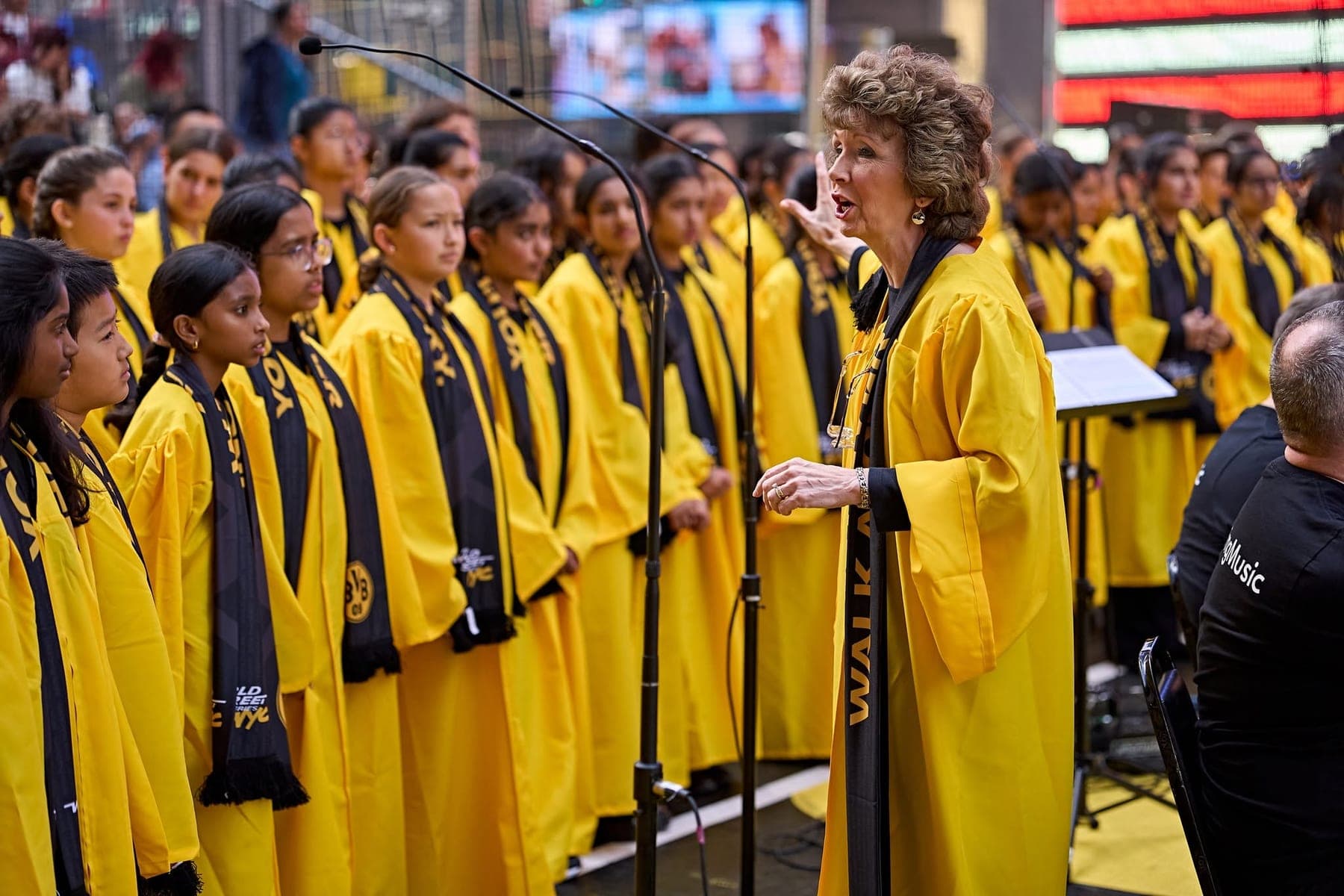 Additional photo from “Youth Chorus Brings Local Voices to Times Square.”